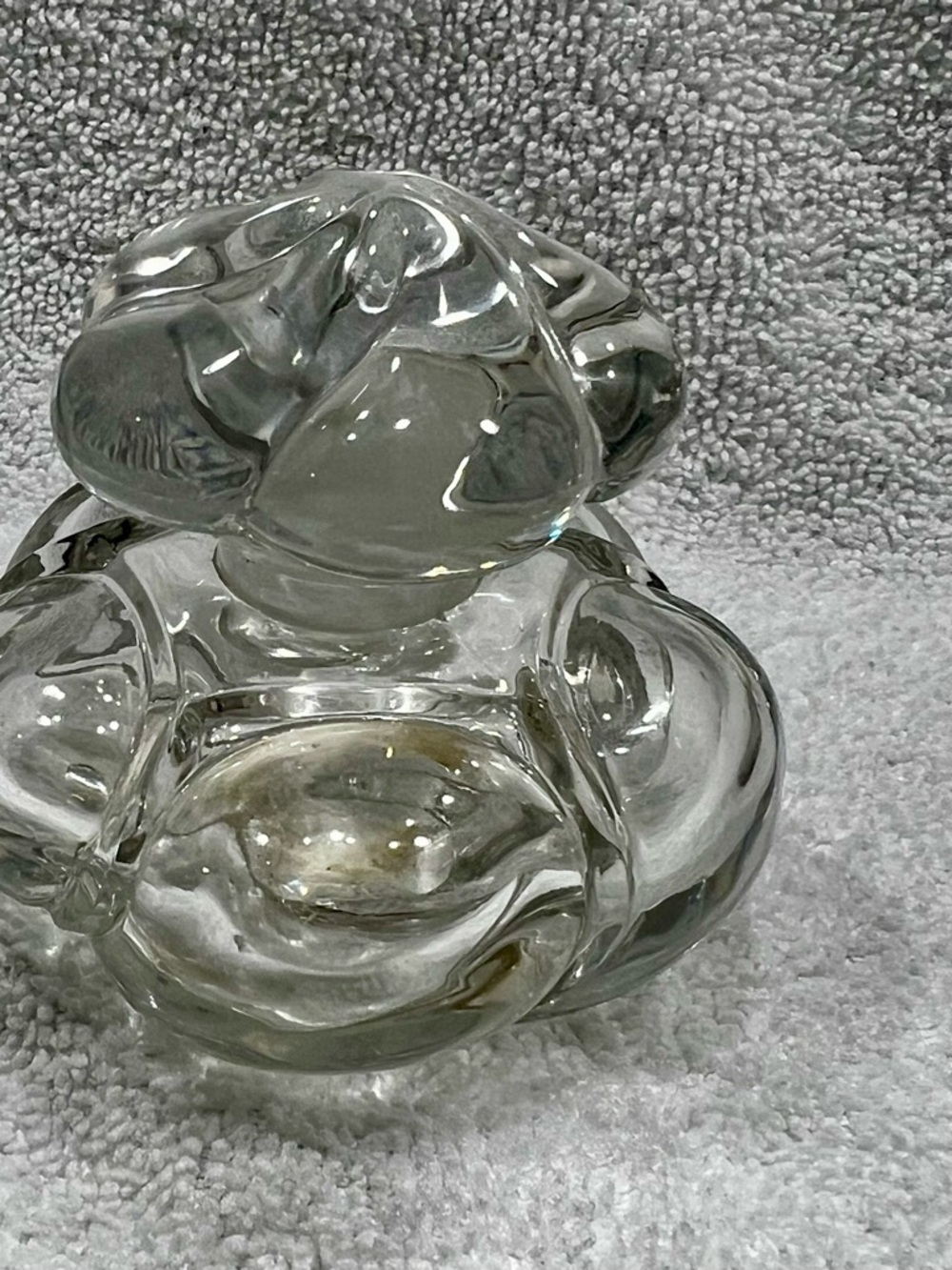 Clear Chrystal Purfume bottle with stopper